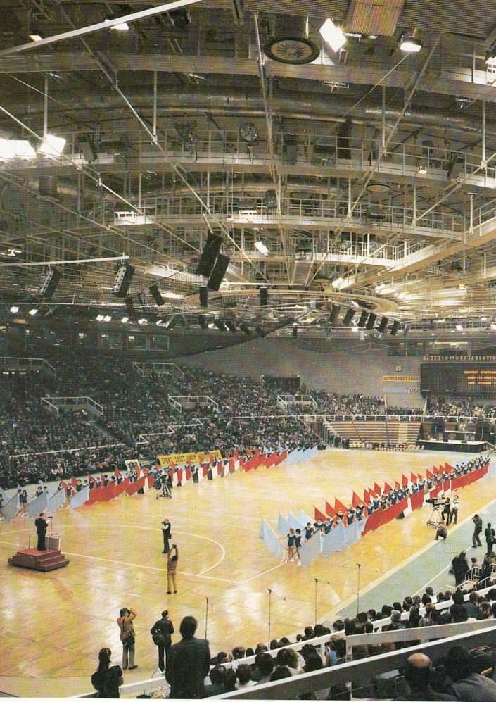A Budapest Sportcsarnok megnyitója 1982. február 12.